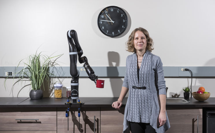 Sonia Chernova is the Catherine M. and James E. Allchin Early-Career Assistant Professor in the School of Interactive Computing.